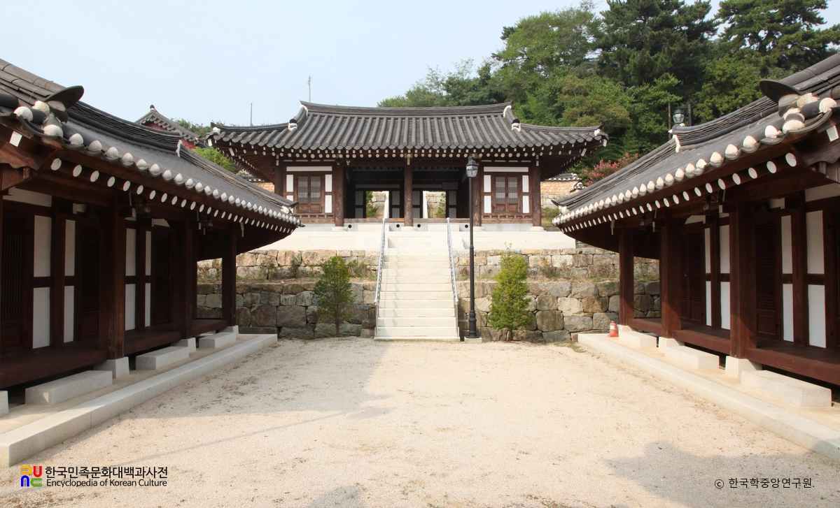 거제 반곡서원 중 강당 일원