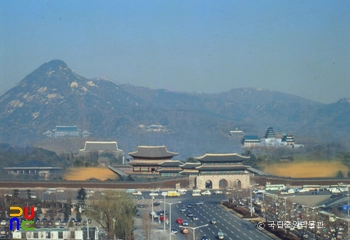 서울 경복궁 전경