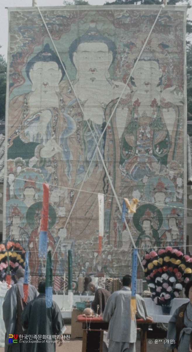 남양주 봉선사 괘불