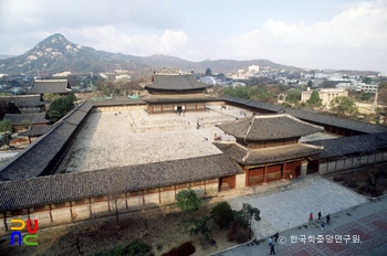 서울 경복궁 근정전 일대