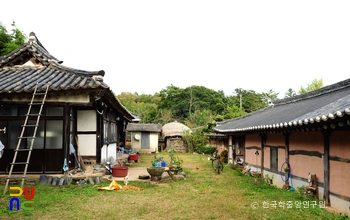 보성 이용우 고택 사랑채 후면