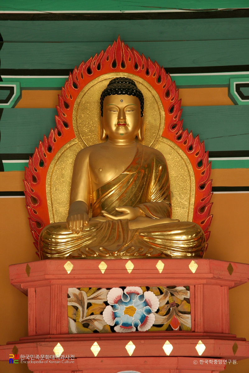 부안 개암사 응진전 16나한상