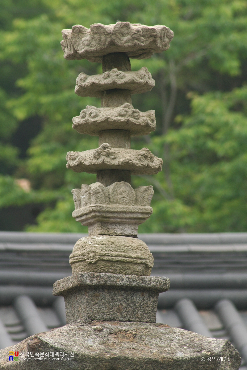 순천 동화사 삼층석탑 / 상륜부