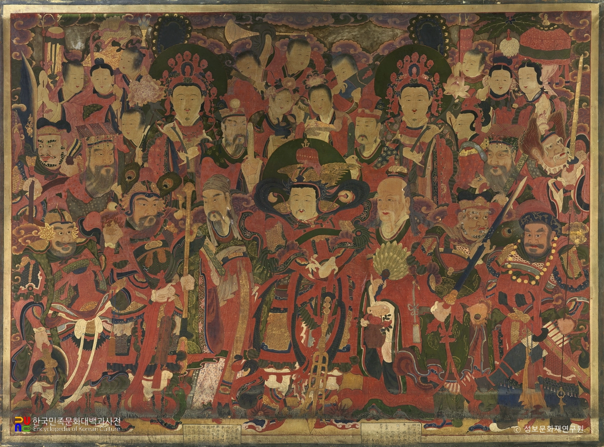 서울 보문사 신중도