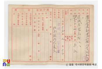 일제 주요감시대상 인물카드 이준태(李準泰)_01_후면