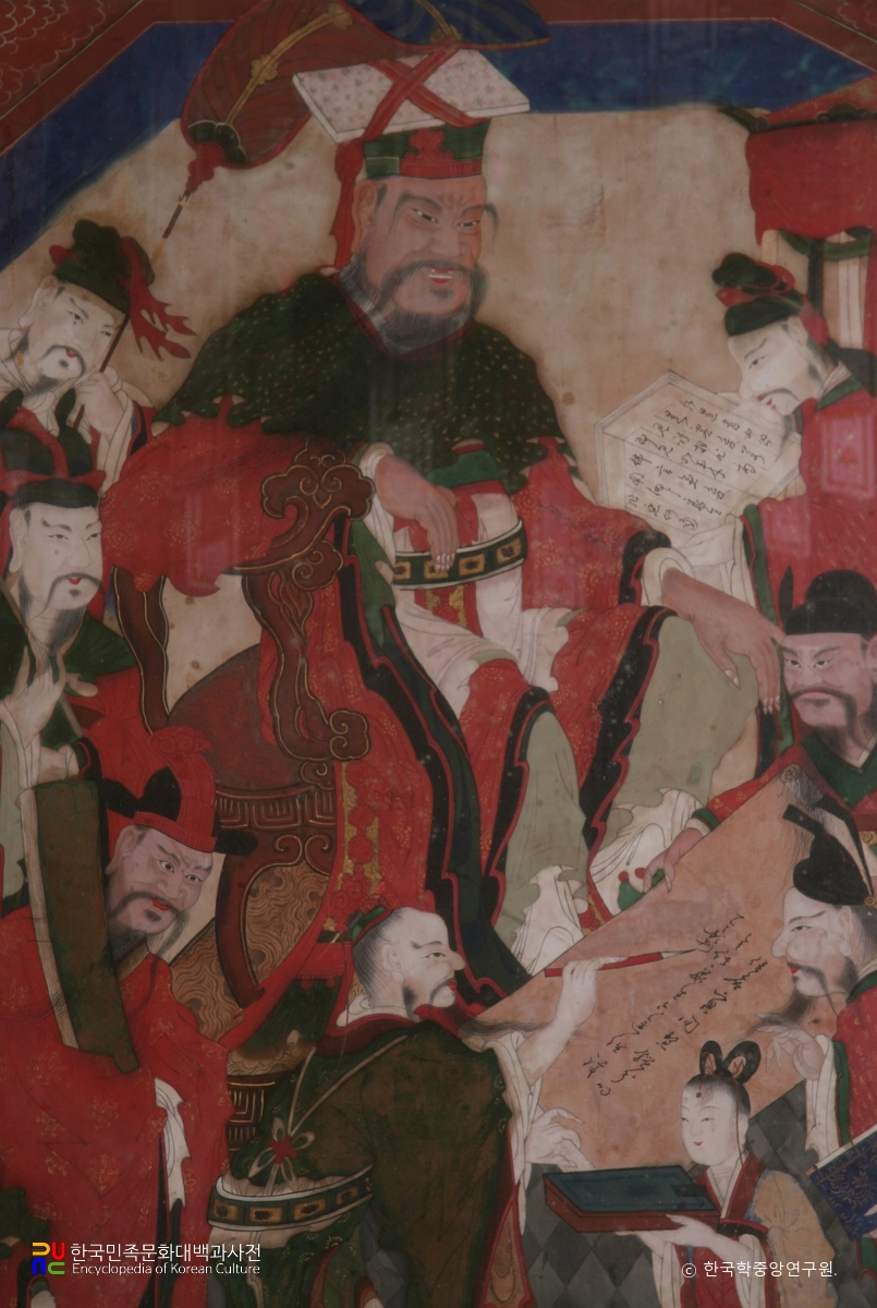 강화 전등사 약사전 현왕탱