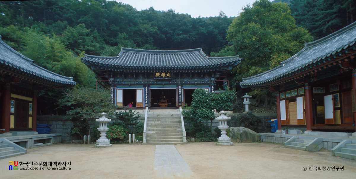 대구 은적사 대웅전 정면