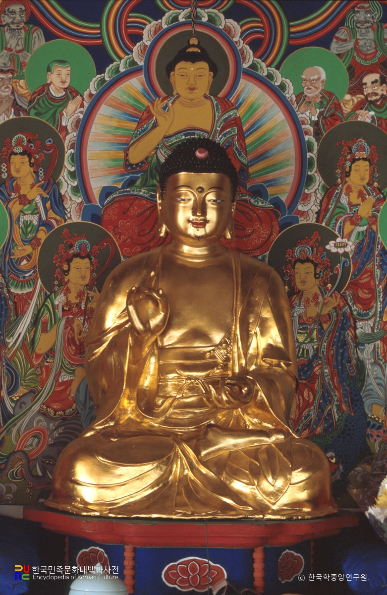 당진 신암사 금동여래좌상