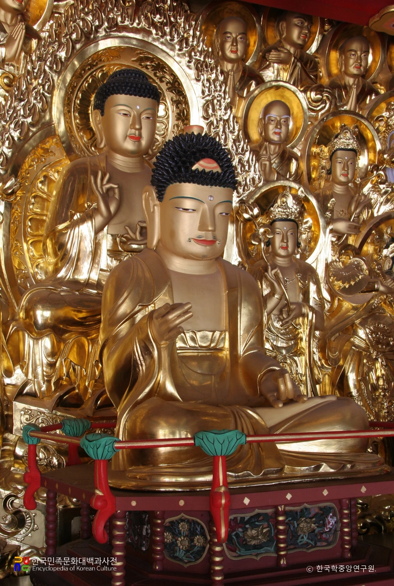 제천 무암사 목조아미타여래좌상