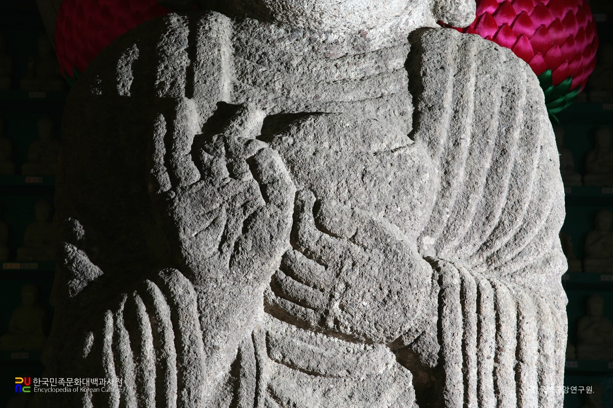 무안 약사석불입상