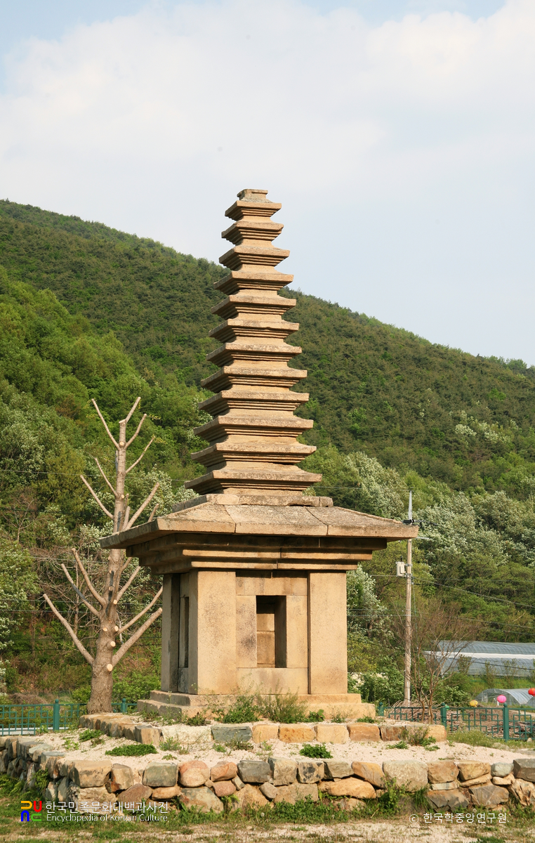 경주 정혜사지 십삼층석탑