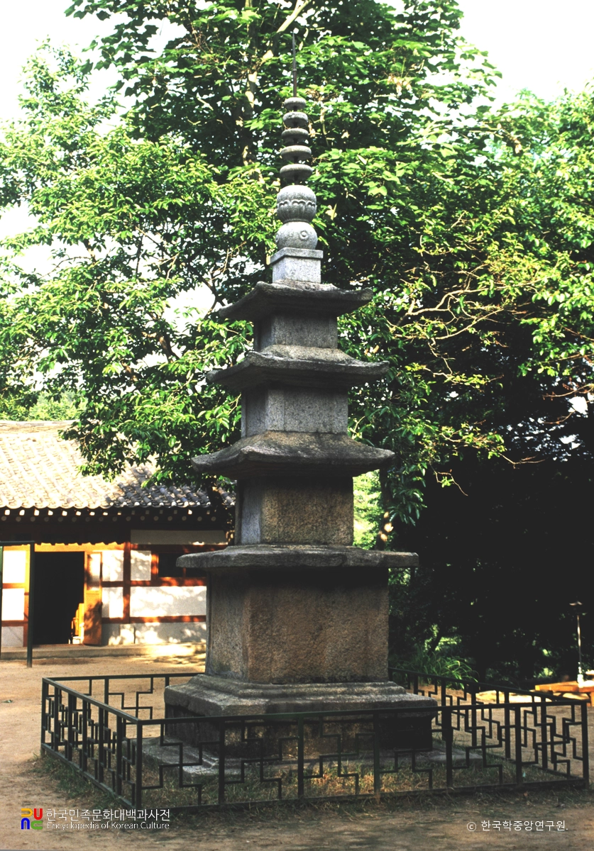 부여 대조사 석탑