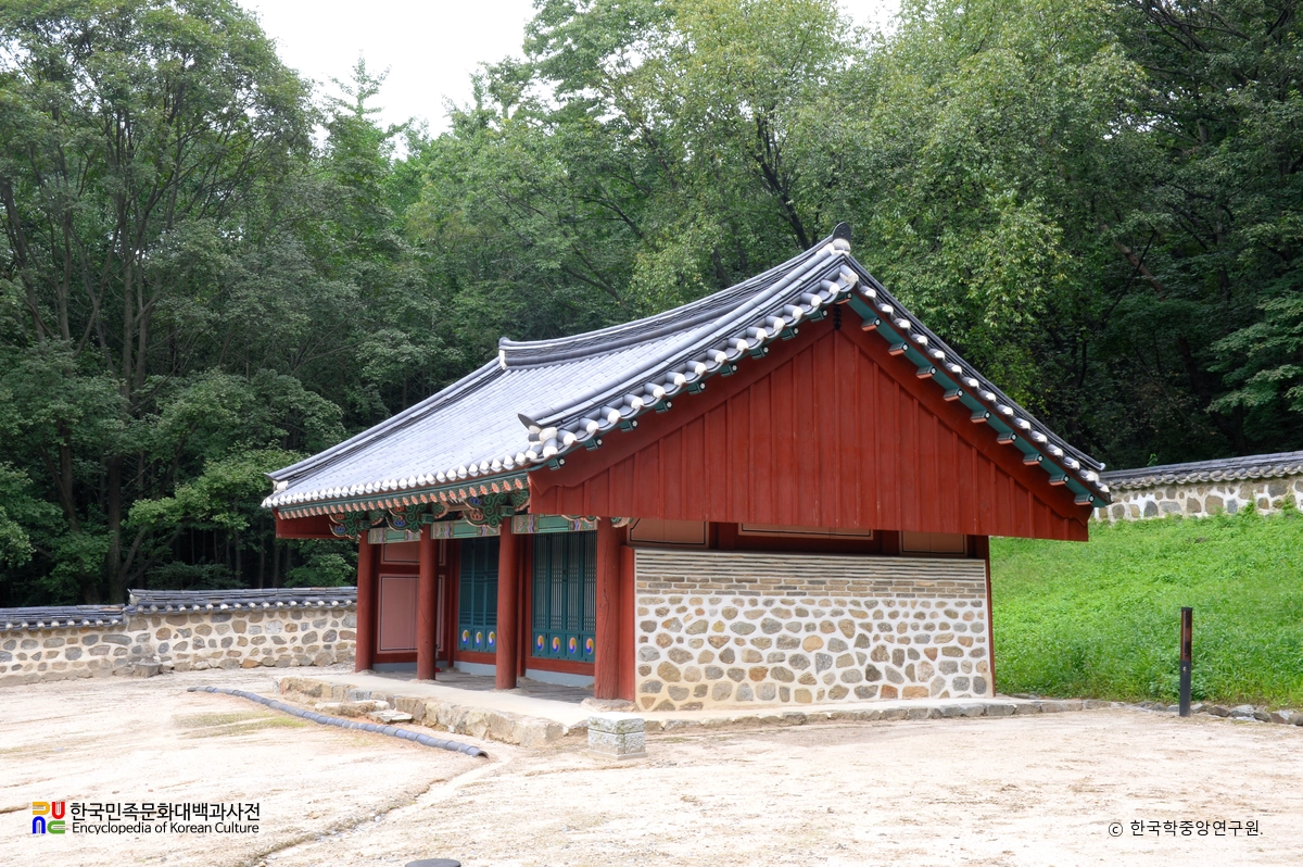 경기도 광주 현절사 좌측면