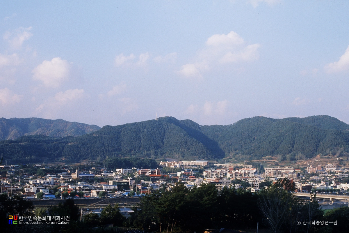무주읍 전경