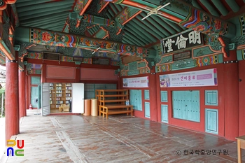 밀양향교 명륜당 내부