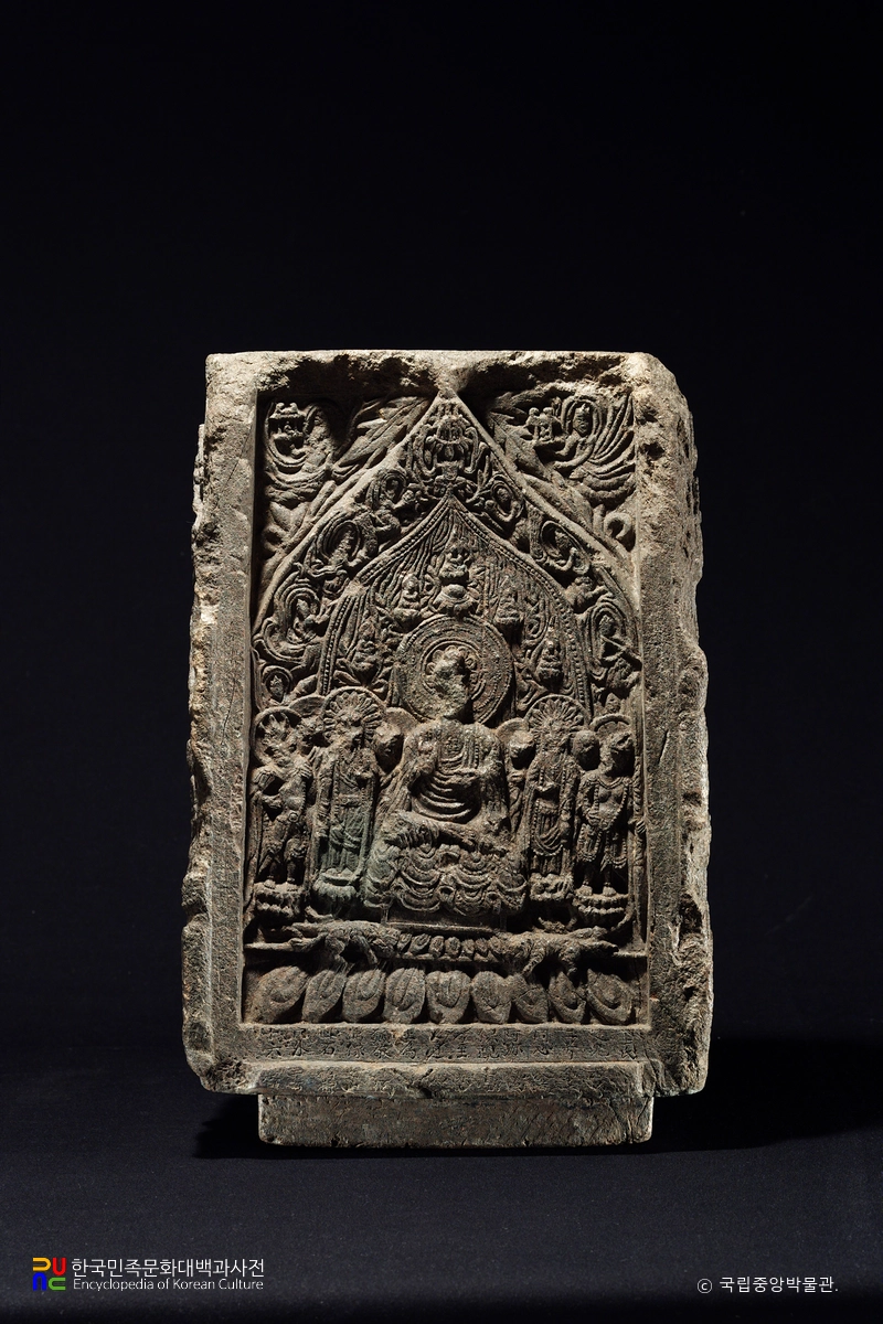 계유명 전씨 아미타불비상