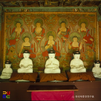 순천 송광사 오십삼불탱 중 칠불탱