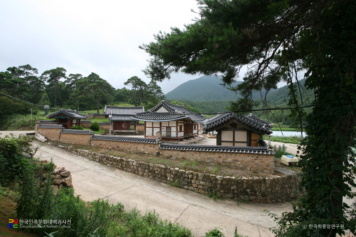 강진 수암서원 전경