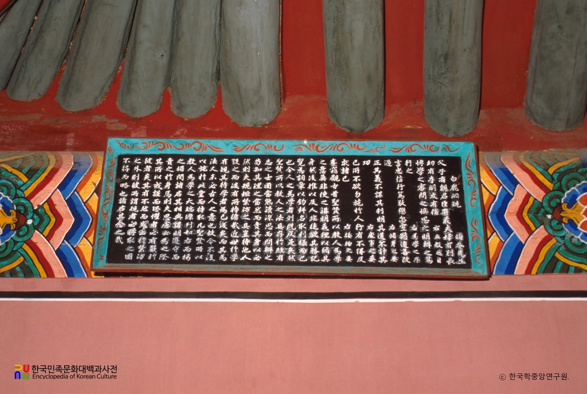 안동 도산서원 전교당 편액