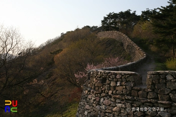 담양 금성산성 성벽