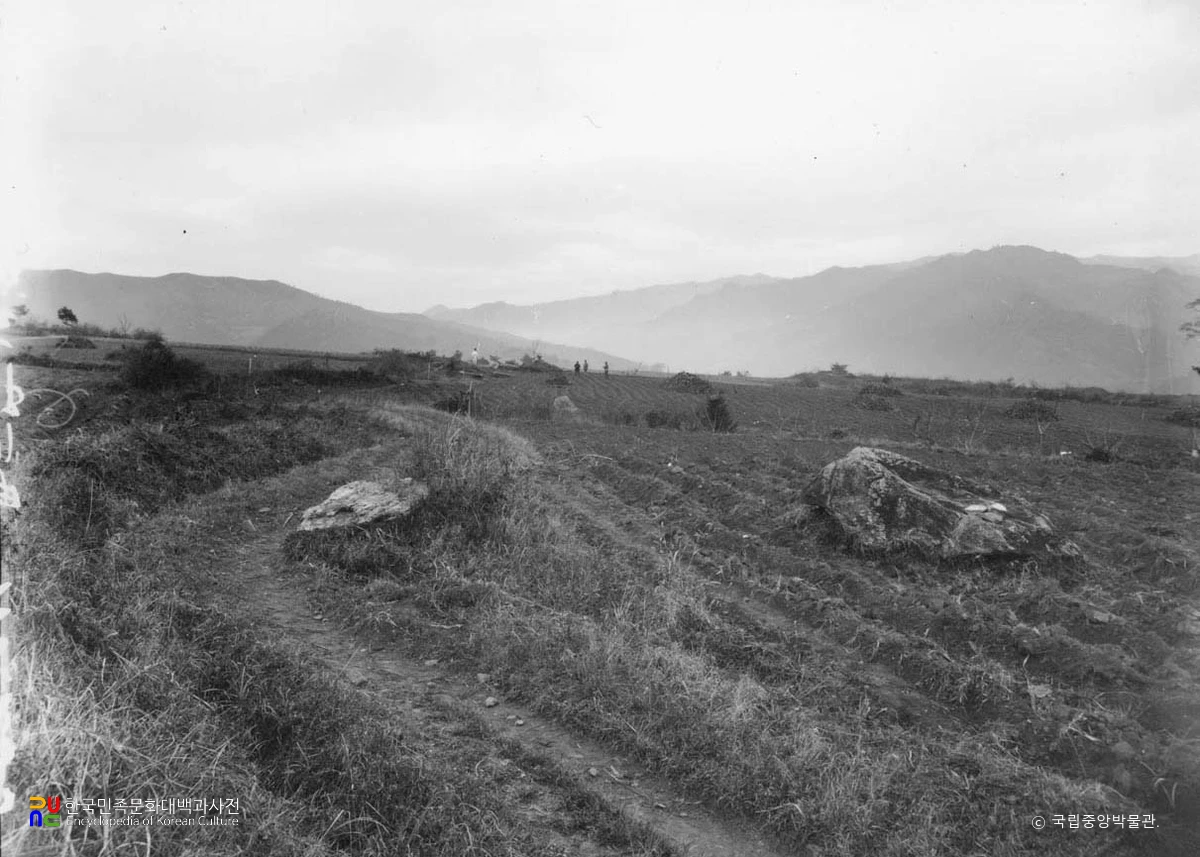 이천 고성진 지석묘군 전경