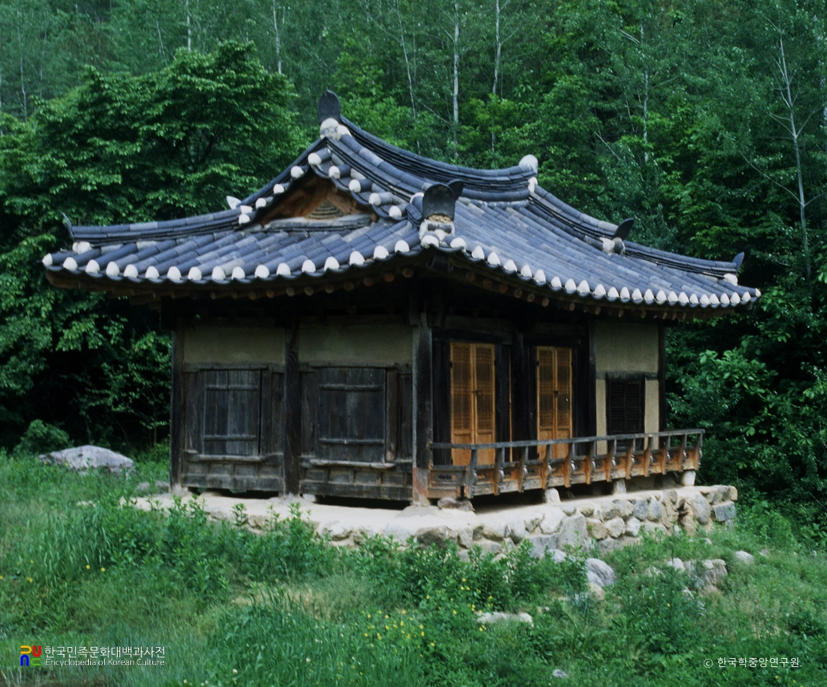 영주 군자정 우측면
