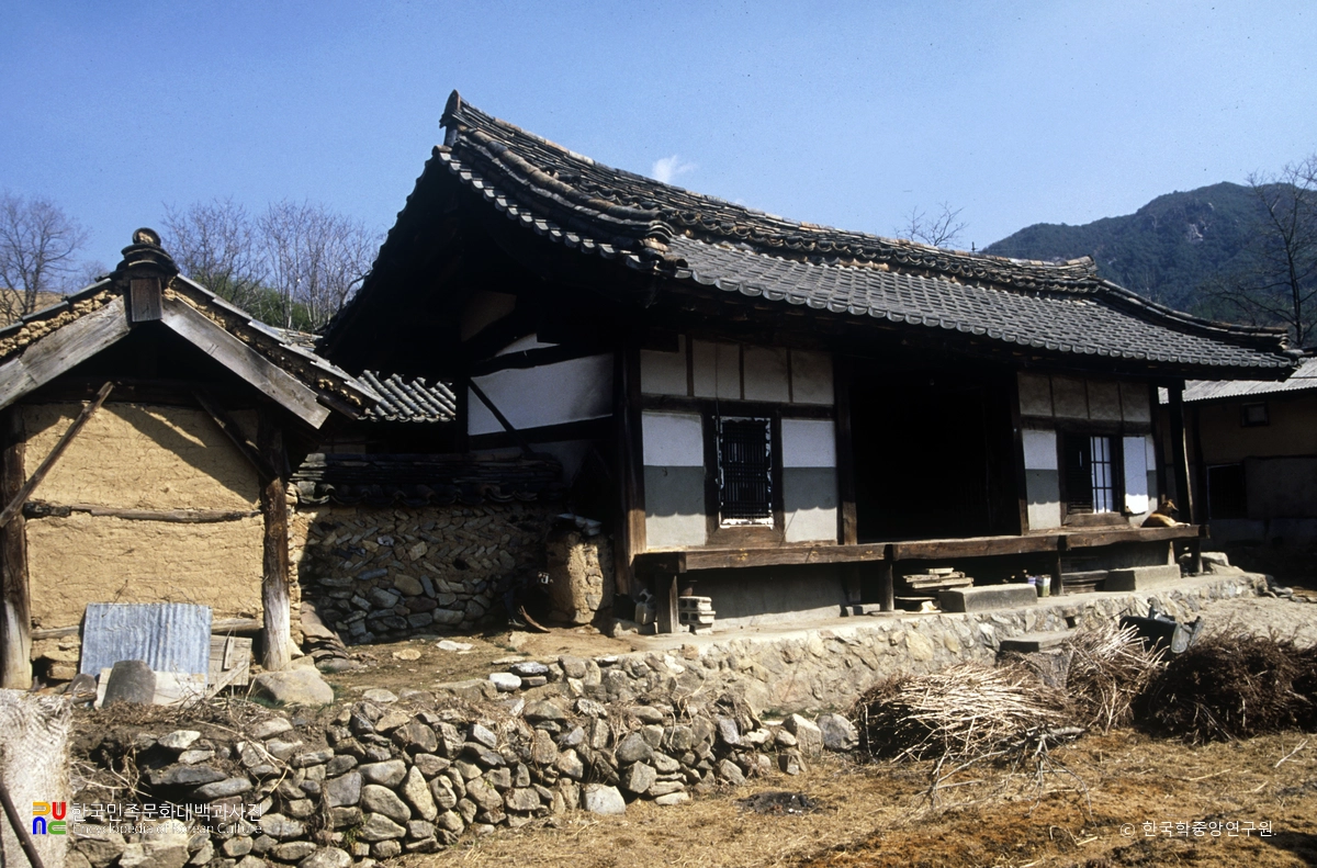 거창 갈계리 임씨 고가 중 사랑채 정측면