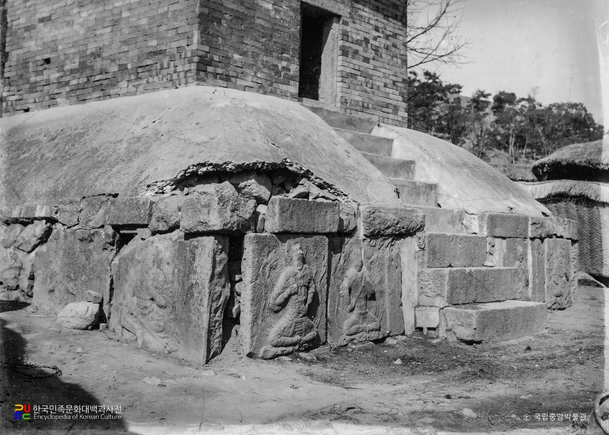 안동 법흥사지 칠층전탑 기단부