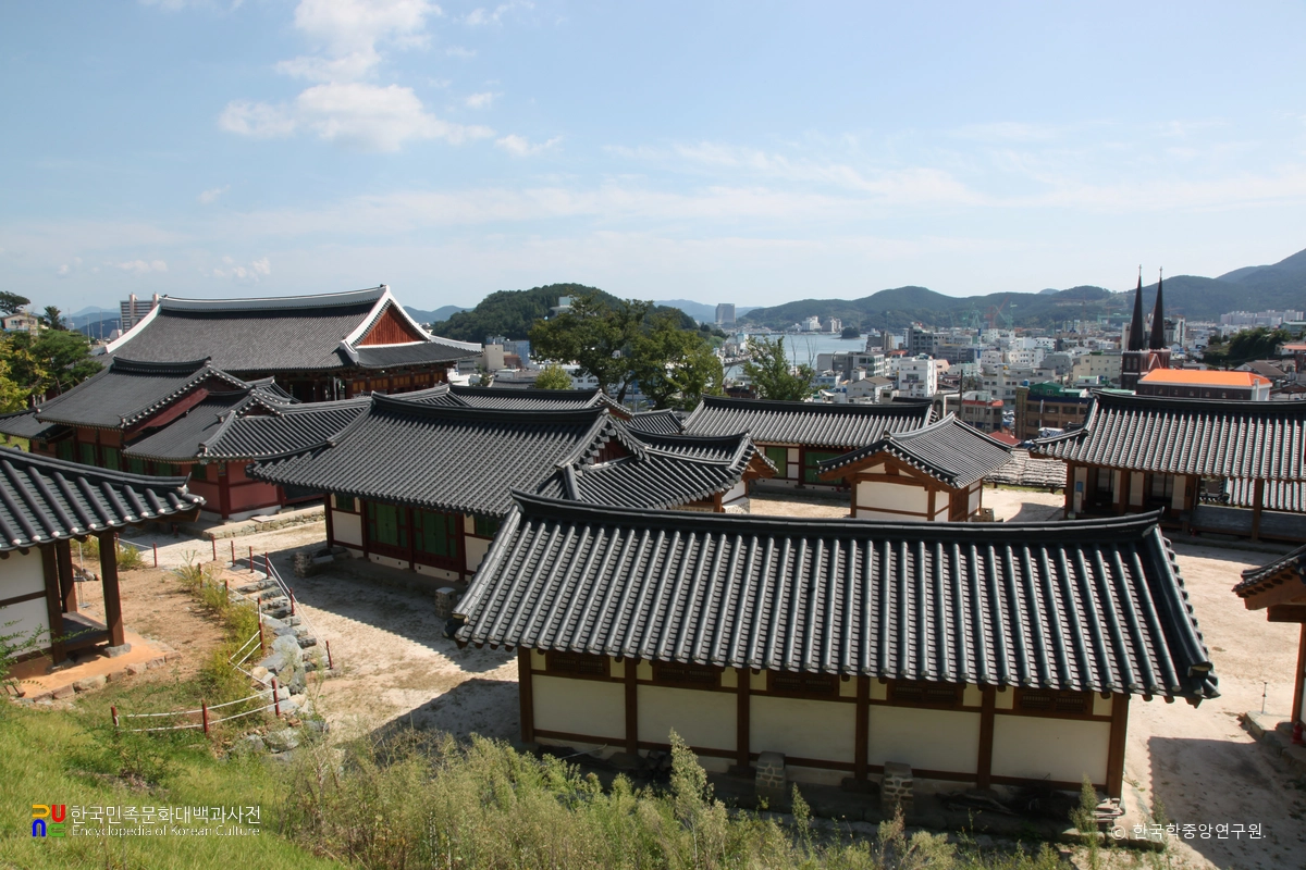 통영 삼도수군통제영 중 12공방 전경