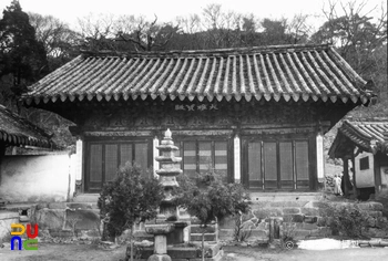 서산 개심사 대웅보전 정면