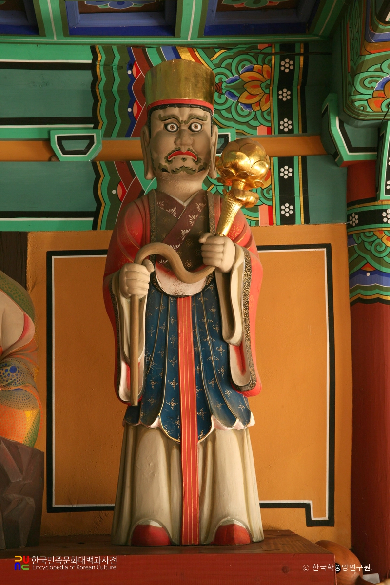 부안 개암사 응진전 16나한상