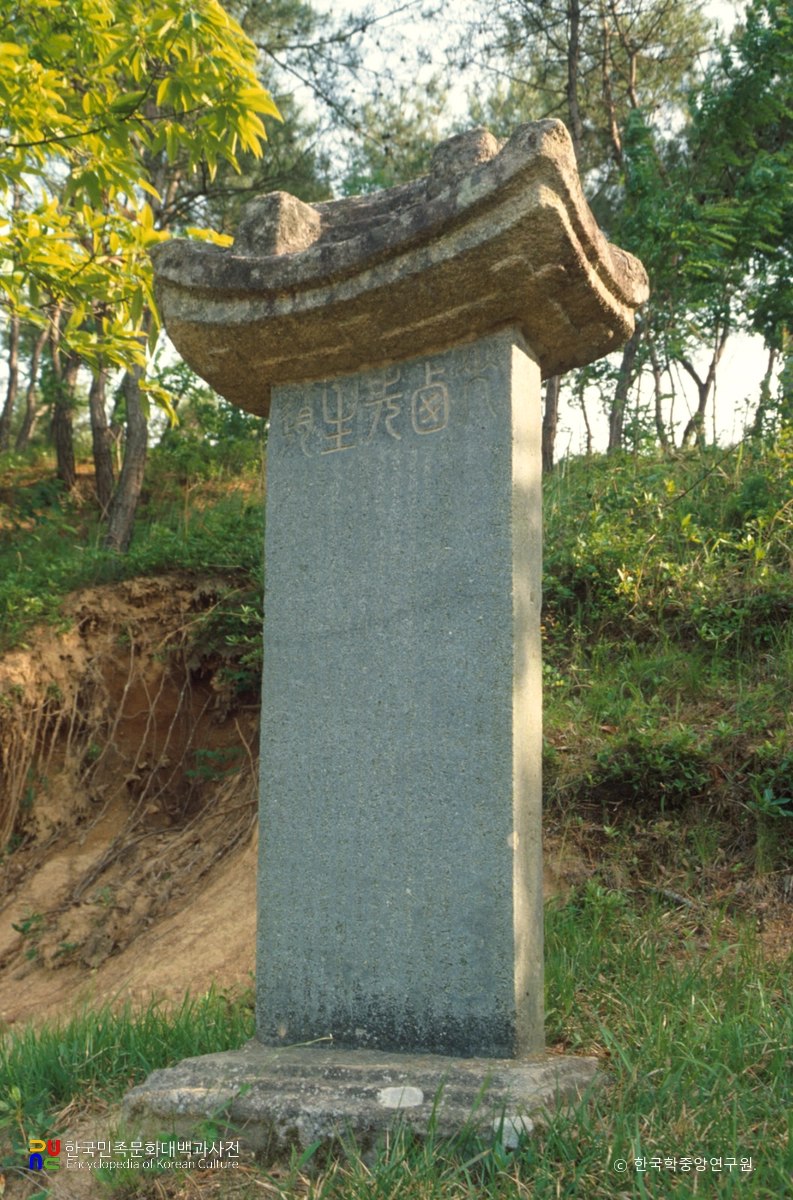 남원 조경남 신도비 정측면