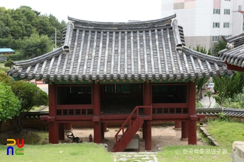 사천향교 풍화루 후면