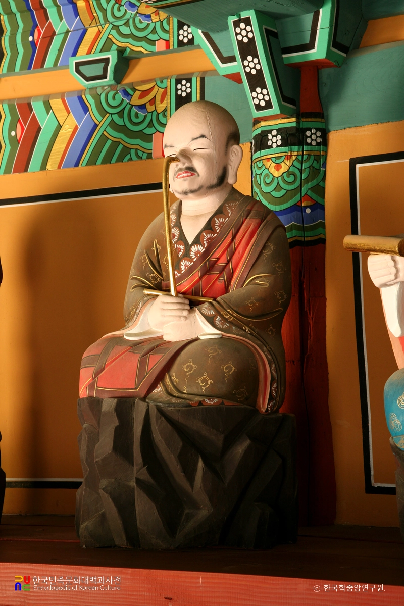 부안 개암사 응진전 16나한상