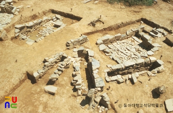 합천 삼가고분군 발굴 모습