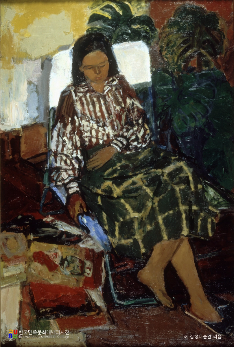 여인좌상 / 임직순