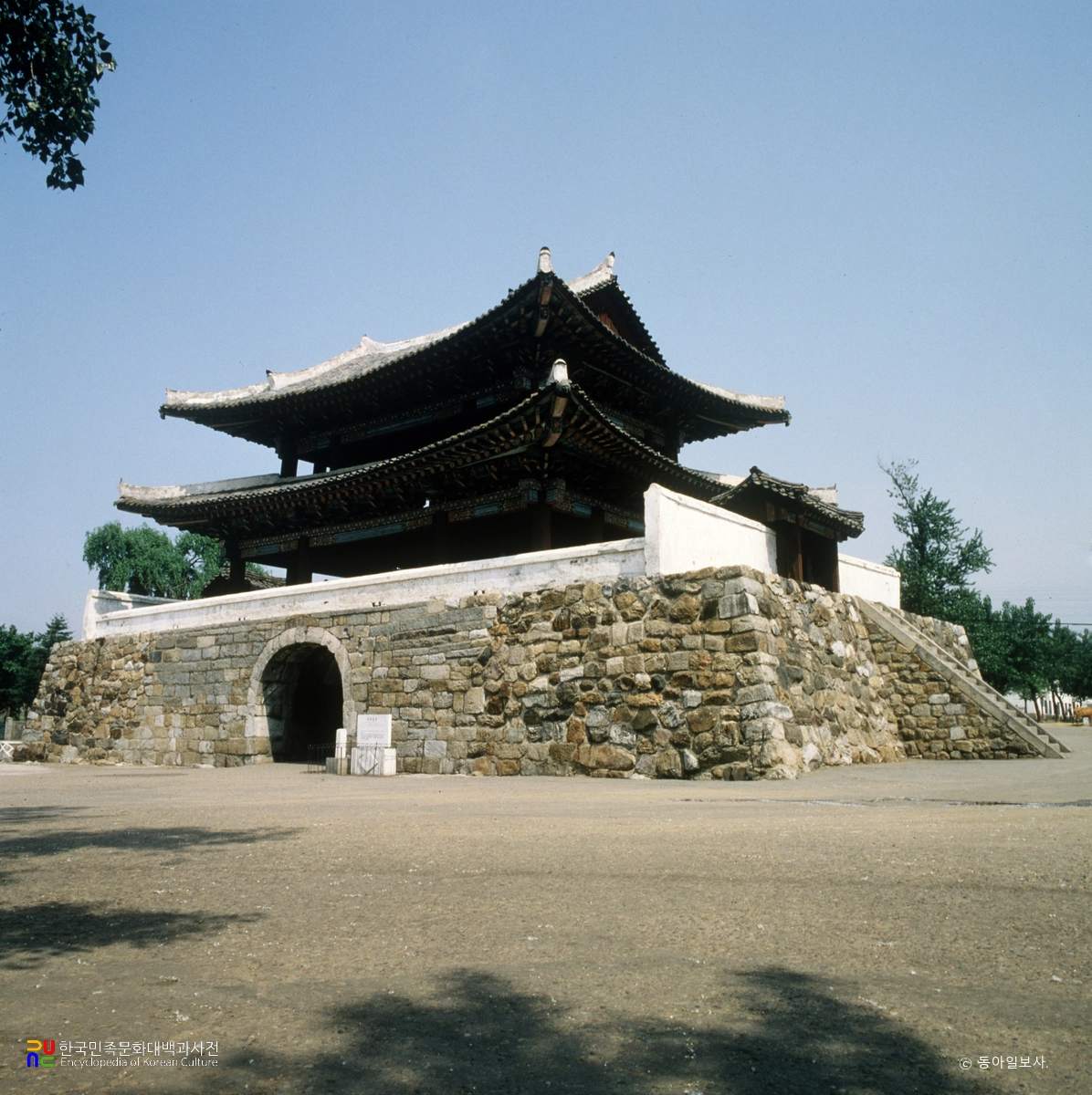 의주 남문 전경