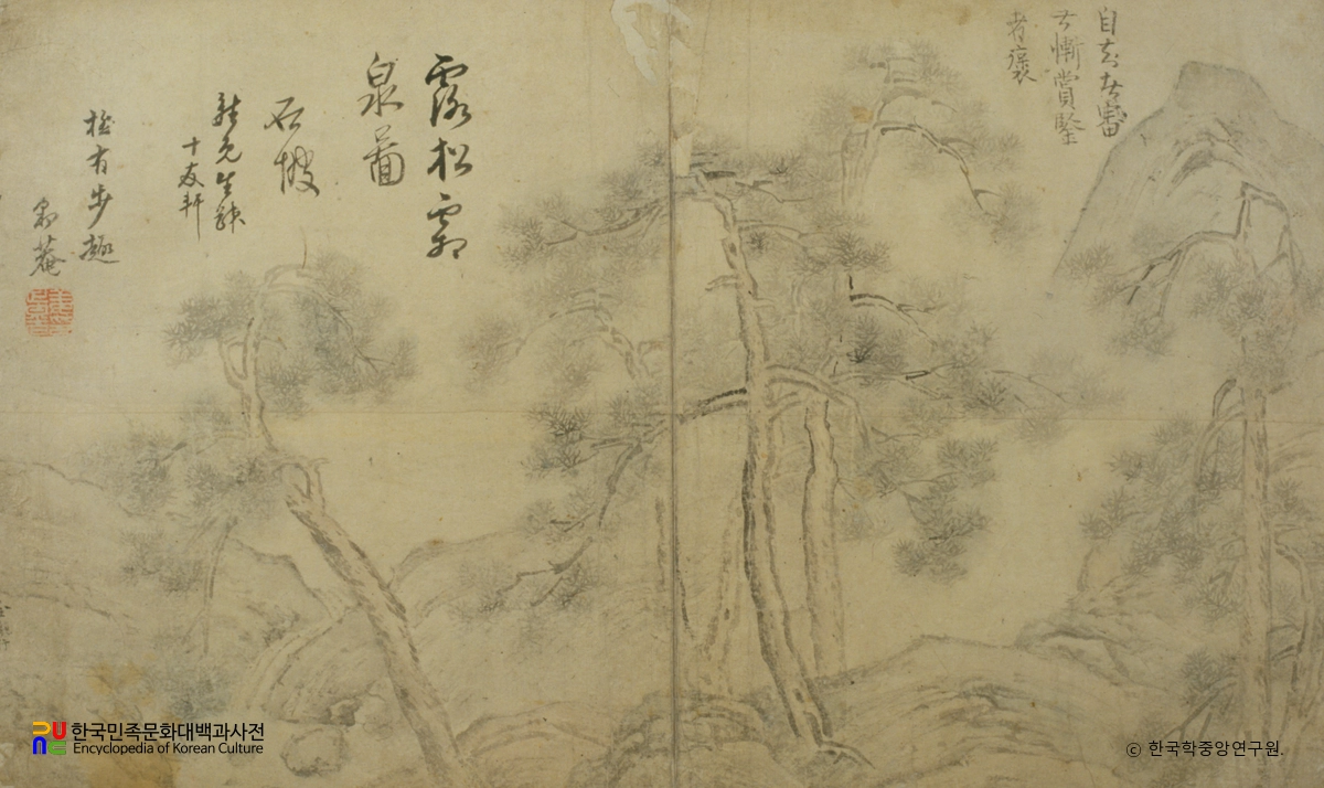 노송궁천도 / 김용행