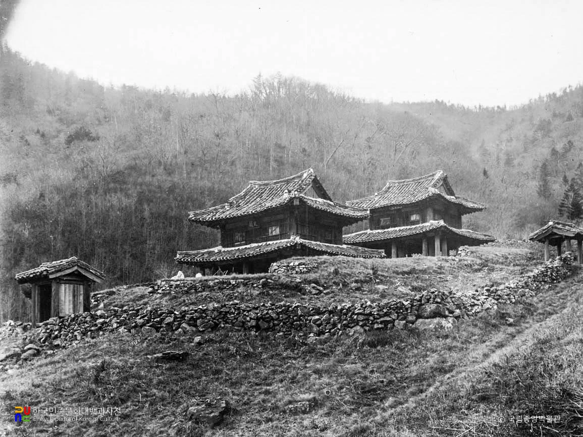 평창 오대산사고 전경