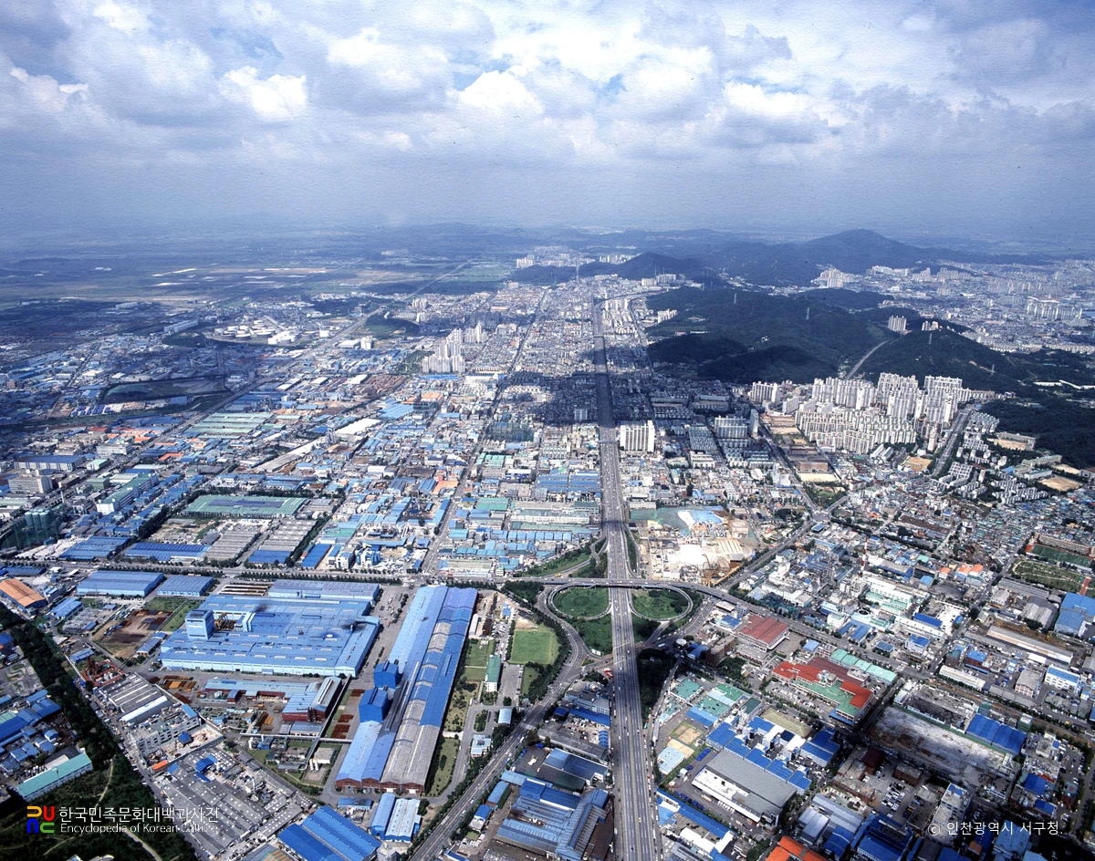 경인고속도로 가좌IC 일대