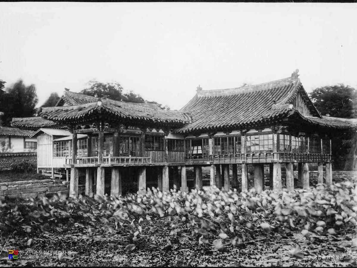 해주 부용당 전경