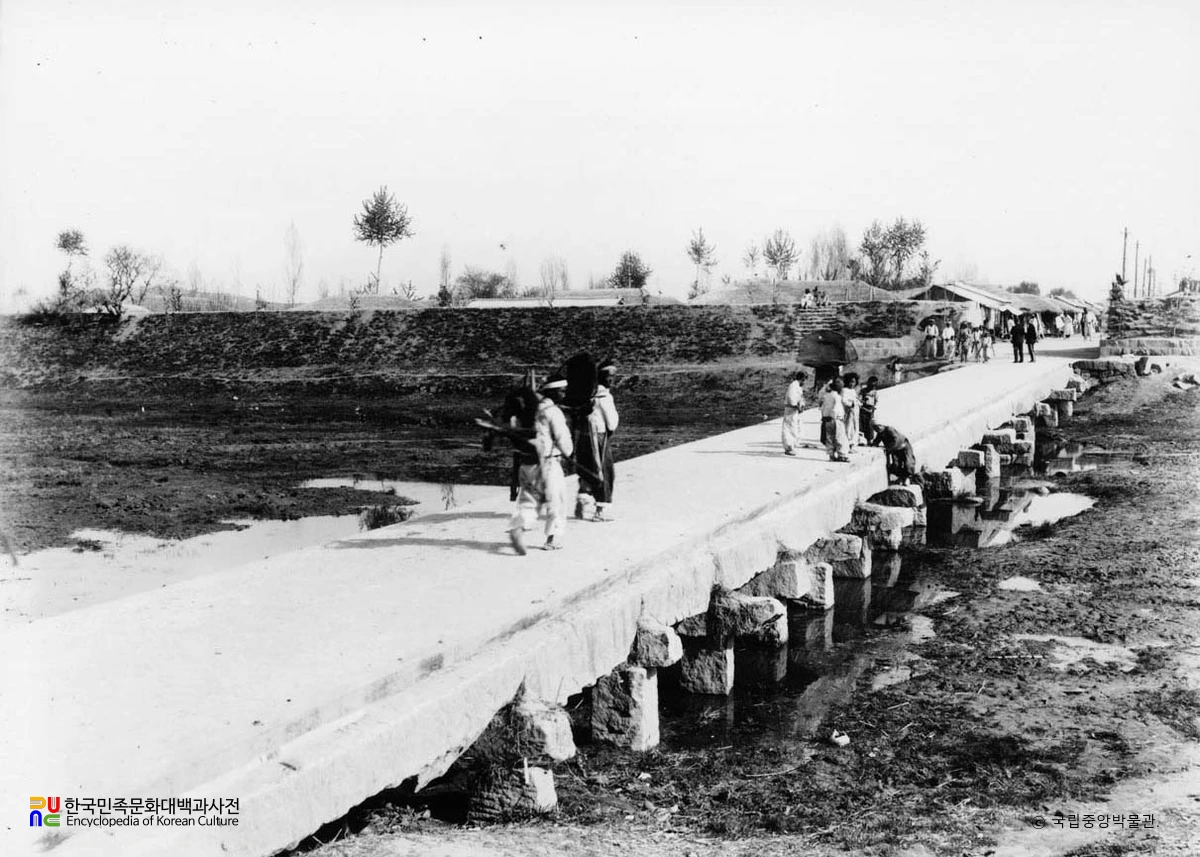 청주 정진원 앞 남석교