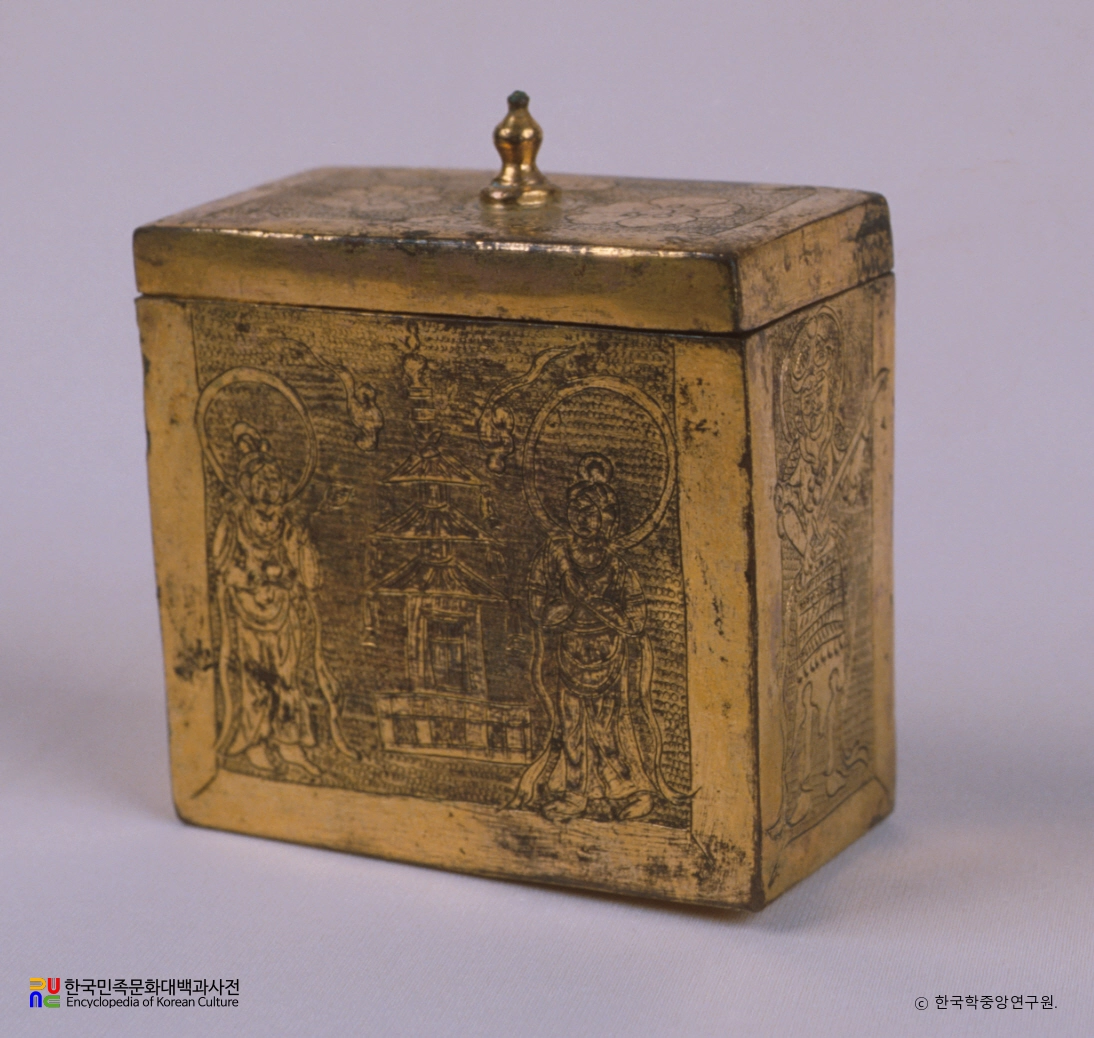 불국사 삼층석탑 사리장엄구 / 금동제방형사리합