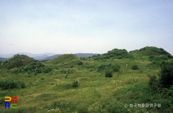 대구 불로동 고분군 전경