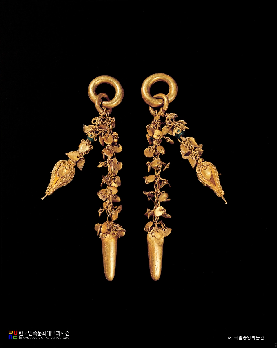 무령왕비 금귀걸이