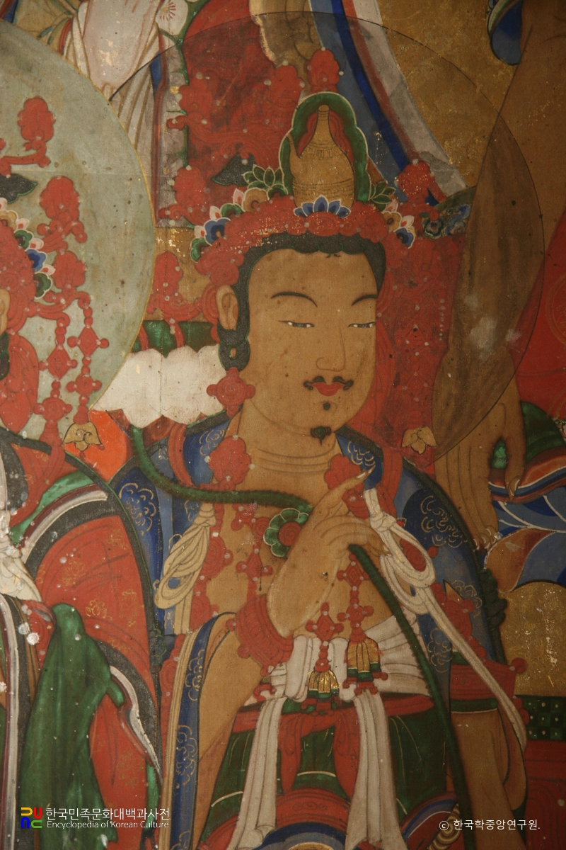 강화 전등사 강설당 아미타불탱