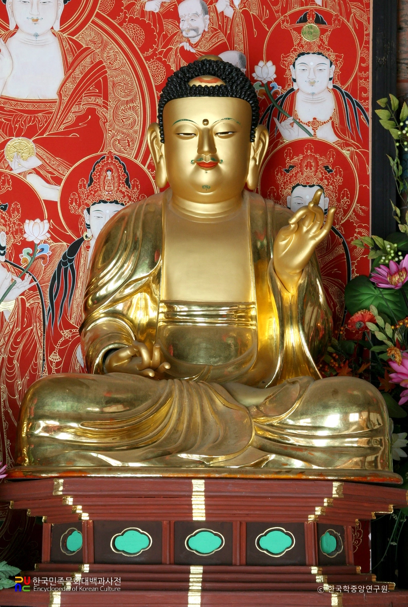 고창 문수사 목조삼세불상