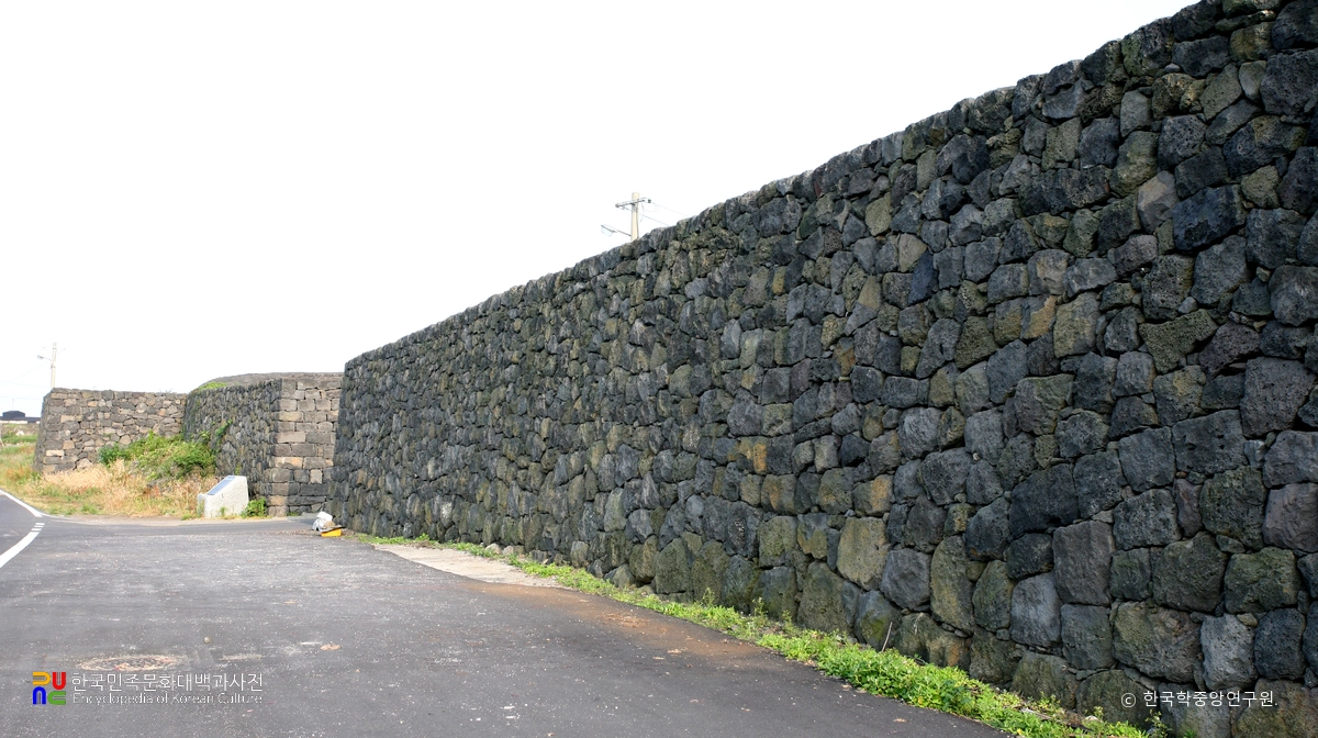 제주 별방진 성벽