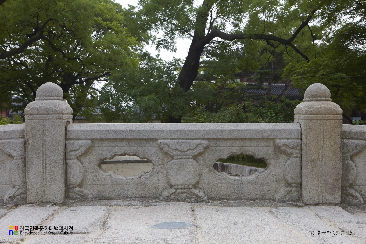 창덕궁 금천교 난간