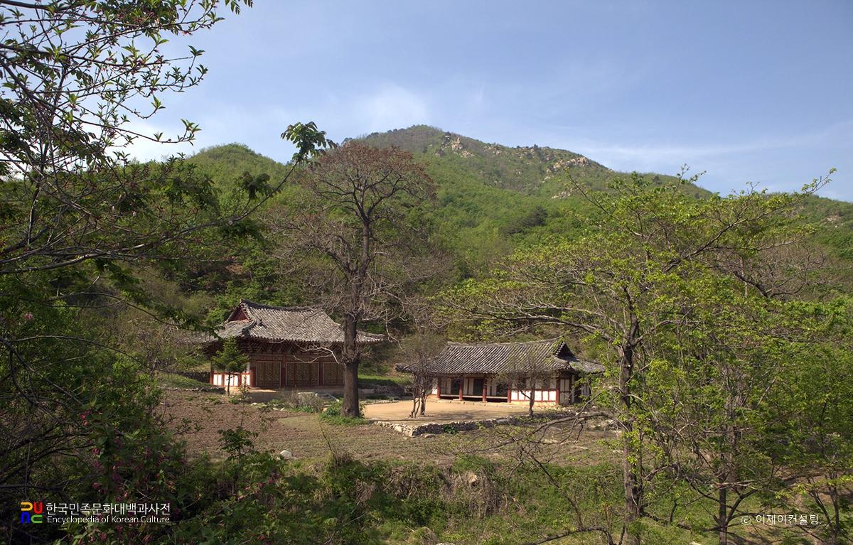 원산 명적사 전경